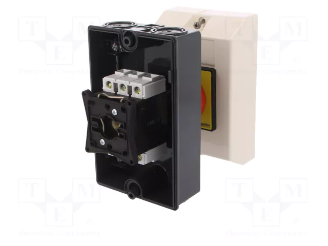 SCHNEIDER ELECTRIC Seccionador principal de seguridad TeSys VARIO 3 polos 16A IP65 SCHNEIDER ELECTRIC Seccionador principal de seguridad TeSys VARIO 3 polos 16A IP65