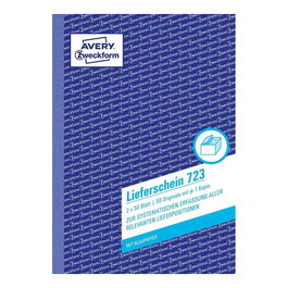 AVERY Zweckform Lieferschein Formularbuch 723, 1 unidad