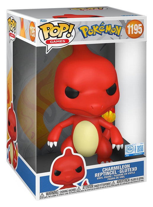 Funko POP! Jumbo Pokémon Charmeleon Figura de Vinilo
