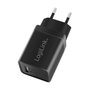 LogiLink Kit de carga USB-A/C de 15 W, Negro