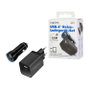 LogiLink Kit de carga USB-A/C de 15 W, Negro