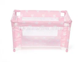Carlota Cuna de viaje color rosa 530x320x320 mm