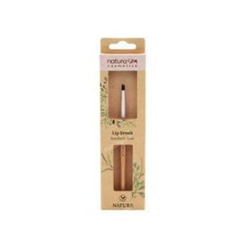 NATURASPA Pincel Labios 15,5 Cm Ovalado Fibras Sintéticas Hipoalergénico para Aplicación Precisa de Labiales Brillos y Perfiladores