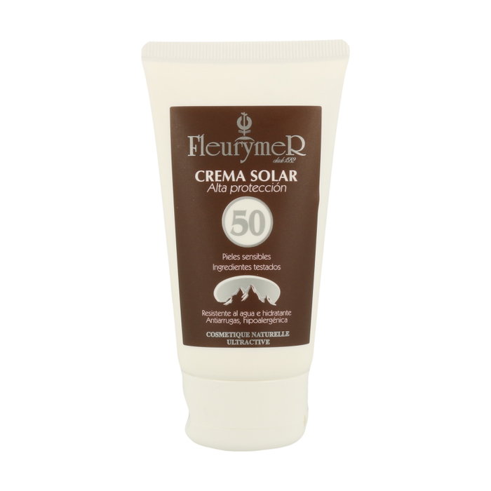 FLEURYMER Crema Solar Facial SPF-50 Especial Deporte y Alta Montaña 80ml