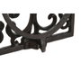 DKD Home Decor Soporte de Hierro Colado para Macetero de Pared Marrón Oscuro