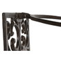 DKD Home Decor Soporte de Hierro Colado para Macetero de Pared Marrón Oscuro
