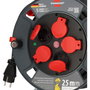 Brennenstuhl Carrete de Cable Profesional IP44 300 KU 2200 con 25 m