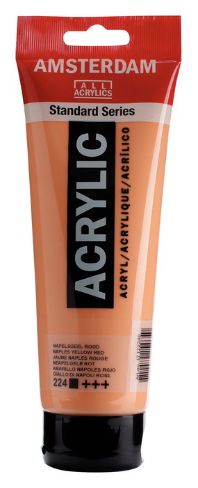 Amsterdam Standard Series Acrílico Amarillo Nápoles Rojo 224 de 250 ml Amsterdam Standard Series Acrílico Amarillo Nápoles Rojo 224 de 250 ml