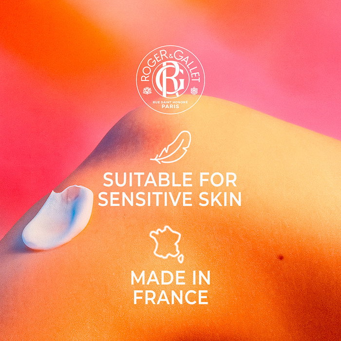 Roger & Gallet Leche Corporal 250ml Hidratante con Extracto de Néroli y Manteca de Karité - Efecto Relajante y Perfume Floral - 4199A