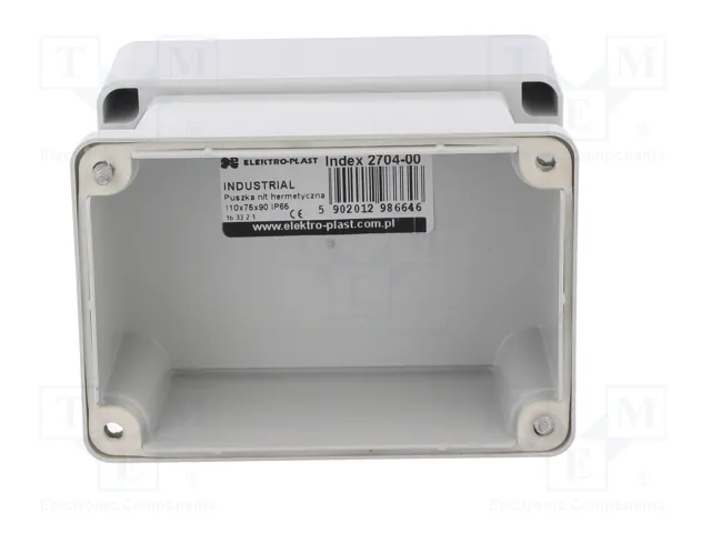 ELEKTRO-PLAST NASIELSK Carcasa Universal Industrial IP65 Gris ELEKTRO-PLAST NASIELSK Carcasa Universal Industrial IP65 Gris