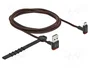 DeLOCK Cable EASY-USB 2.0 USB Tipo-A a Micro-B Angulado 1,5 m Negro