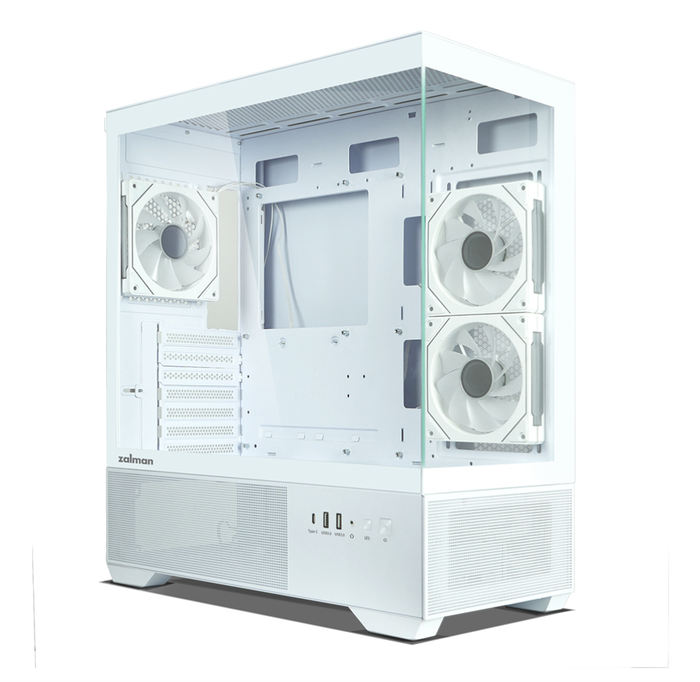 Zalman CHRONIX WHITE Caja PC Midi Tower Blanco