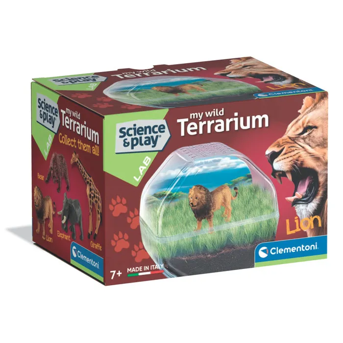 Clementoni Mini Terrario León Clementoni Mini Terrario León