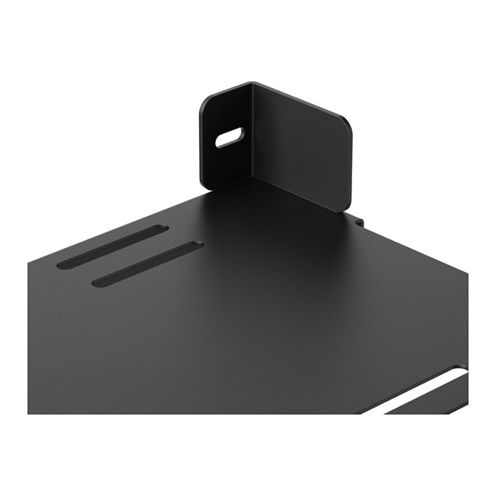 Oplite 101270 Soporte para PC y Consola, Negro, Acero, Capacidad 30 kg, Dimensiones 600x300 mm