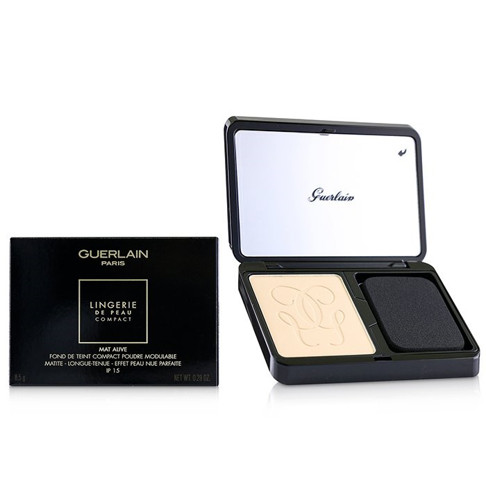 Guerlain Lingerie Poudre Fond de Teint Compact Complet 02C Clair Rose 40 mL