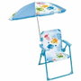 Fun House Silla Ma Petite Carapace Tortue para Niños con Sombrilla de 65 cm