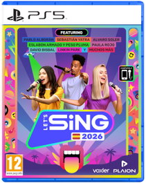 Plaion Let's Sing 2026 para PlayStation 5