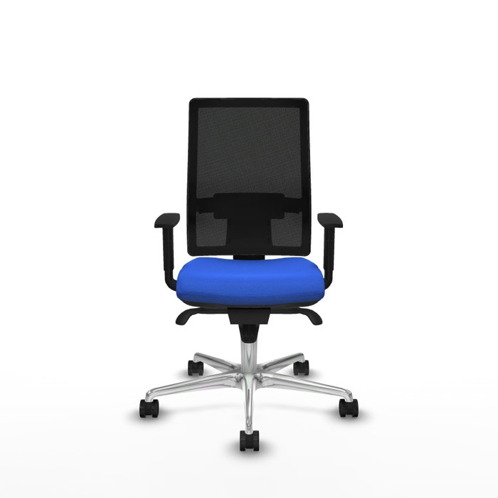 PIQUERAS Y CRESPO Silla de oficina Horna Azul y Negro