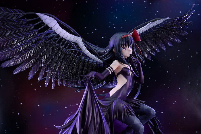 Puella Magi Madoka Magica: Rebellion Estatua PVC 1/8 Devil Homura 38 cm Puella Magi Madoka Magica: Rebellion Estatua PVC 1/8 Devil Homura 38 cm