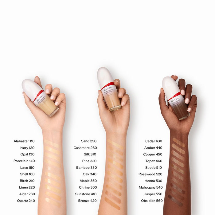 Shiseido Revitalessence Skin Glow Foundation - Base de Maquillaje Luminosa #240 - 30 ml