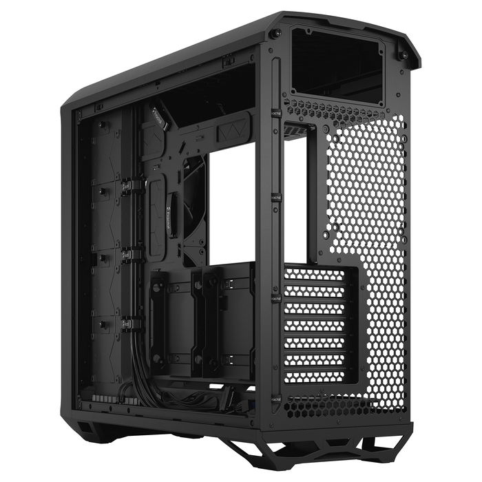 Fractal Design Torrent Negro Caja de PC Torre ATX EATX ITX micro ATX SSI CEB Acero para Gaming con Ventilación Optimizada y Filtros Anti-Polvo