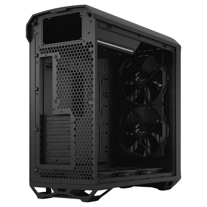 Fractal Design Torrent Negro Caja de PC Torre ATX EATX ITX micro ATX SSI CEB Acero para Gaming con Ventilación Optimizada y Filtros Anti-Polvo