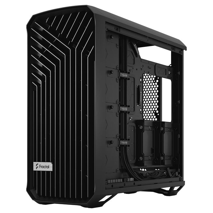 Fractal Design Torrent Negro Caja de PC Torre ATX EATX ITX micro ATX SSI CEB Acero para Gaming con Ventilación Optimizada y Filtros Anti-Polvo