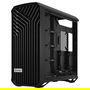 Fractal Design Torrent Negro Caja de PC Torre ATX EATX ITX micro ATX SSI CEB Acero para Gaming con Ventilación Optimizada y Filtros Anti-Polvo