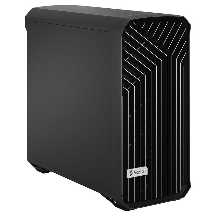 Fractal Design Torrent Negro Caja de PC Torre ATX EATX ITX micro ATX SSI CEB Acero para Gaming con Ventilación Optimizada y Filtros Anti-Polvo