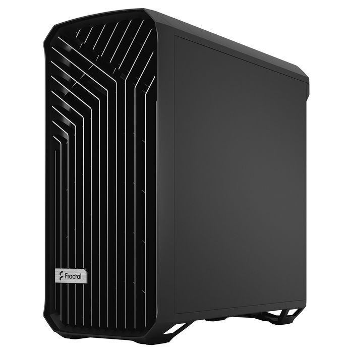 Fractal Design Torrent Negro Caja de PC Torre ATX EATX ITX micro ATX SSI CEB Acero para Gaming con Ventilación Optimizada y Filtros Anti-Polvo