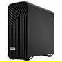 Fractal Design Torrent Negro Caja de PC Torre ATX EATX ITX micro ATX SSI CEB Acero para Gaming con Ventilación Optimizada y Filtros Anti-Polvo