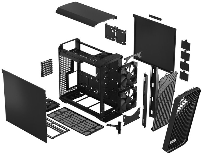 Fractal Design Torrent Negro
