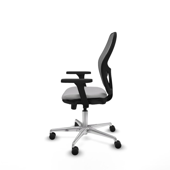 PIQUERAS Y CRESPO Silla de oficina Jorquera con mecanismo Sincro/Traslack, Brazos 3D y Tela Gris claro PIQUERAS Y CRESPO Silla de oficina Jorquera con mecanismo Sincro/Traslack, Brazos 3D y Tela Gris claro