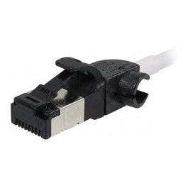 Synergy21 Patchkabel RJ45 CAT6A 7,5m Blanco S/FTP Slimline AWG28