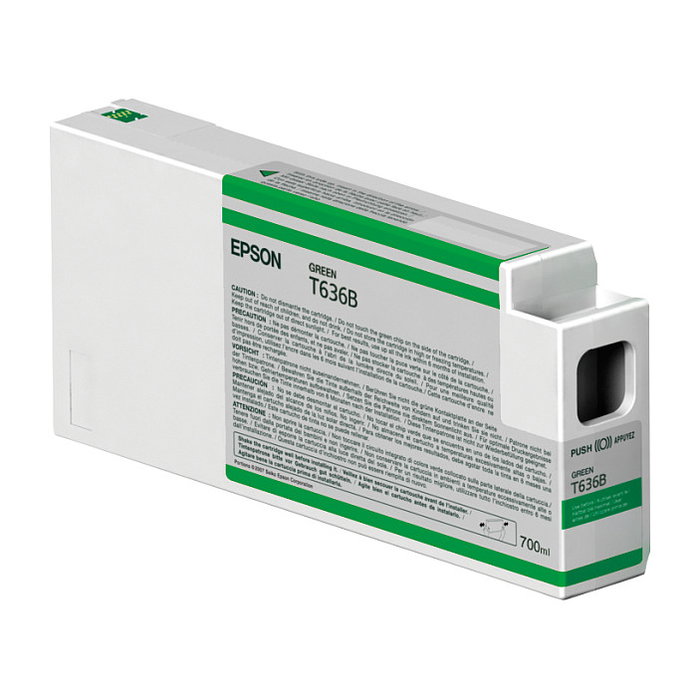 Epson Cartucho de Tinta Verde T636B00 700 ml Epson Cartucho de Tinta Verde T636B00 700 ml