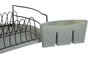 DKD Home Decor Escurreplatos Metal y PP Verde Menta
