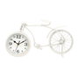 Reloj de Mesa Gift Decor Blanco Bicicleta (4 Unidades)