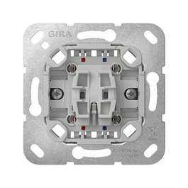 GIRA 310200 Interruptor oscilante 2P Cromo, Gris