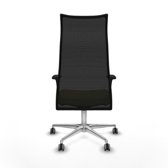 PIQUERAS Y CRESPO Sillón Albacete Verde oliva y Negro con Mecanismo Sincro y Base de Aluminio PIQUERAS Y CRESPO Sillón Albacete Verde oliva y Negro con Mecanismo Sincro y Base de Aluminio
