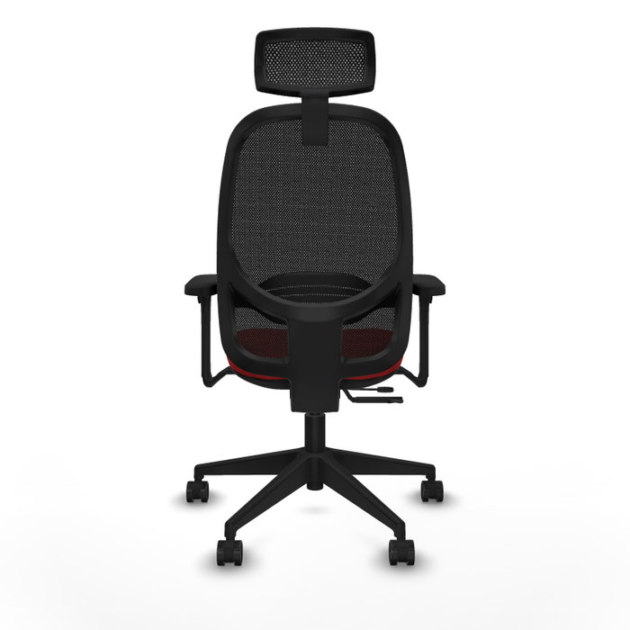 PIQUERAS Y CRESPO Silla de oficina Cilanco Rojo/Negro con mecanismo Sincro/Traslack PIQUERAS Y CRESPO Silla de oficina Cilanco Rojo/Negro con mecanismo Sincro/Traslack