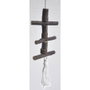 Nayeco Natural Climb Estructura de Madera para Aves con Cuerda 40 cm