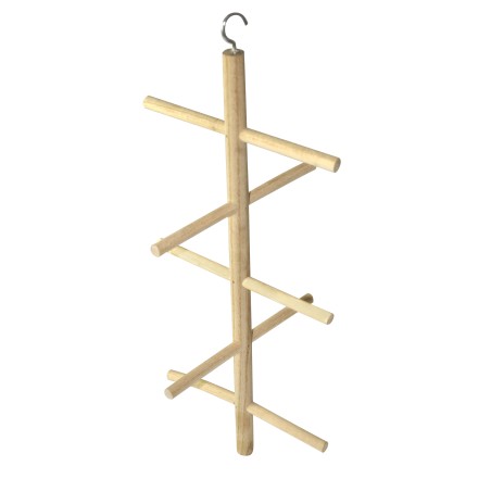 Nayeco Natural Climb Estructura de Madera para Aves con Cuerda 40 cm Nayeco Natural Climb Estructura de Madera para Aves con Cuerda 40 cm