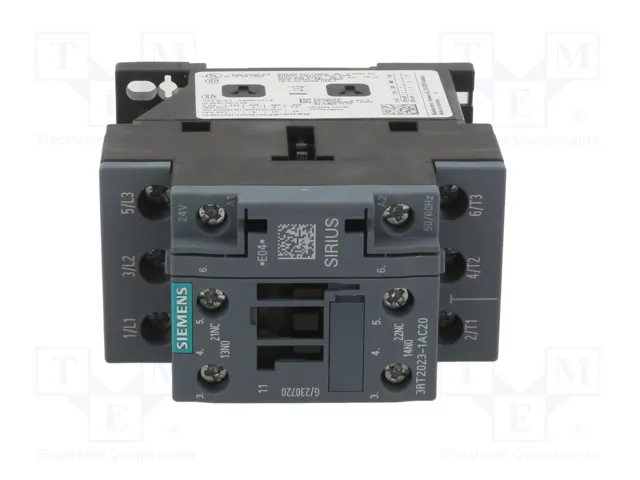 SIEMENS 3RT2023-1AC20 Contactor 3-polar 24VAC