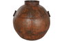DKD Home Decor Ánfora Item Home Marrón Oscuro Hierro 80 x 86 x 80 cm