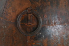 DKD Home Decor Ánfora Item Home Marrón Oscuro Hierro 80 x 86 x 80 cm