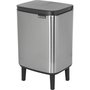 Brabantia BO Trash Bin HI 7 l Acero Mate Resistente a Huellas