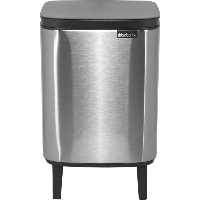 Brabantia BO Trash Bin HI 7 l Acero Mate Resistente a Huellas Brabantia BO Trash Bin HI 7 l Acero Mate Resistente a Huellas
