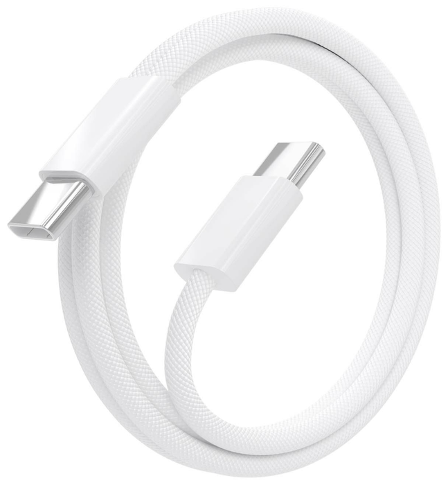 Aisens Cable USB-C a USB-C 2.0 60W 1m Blanco