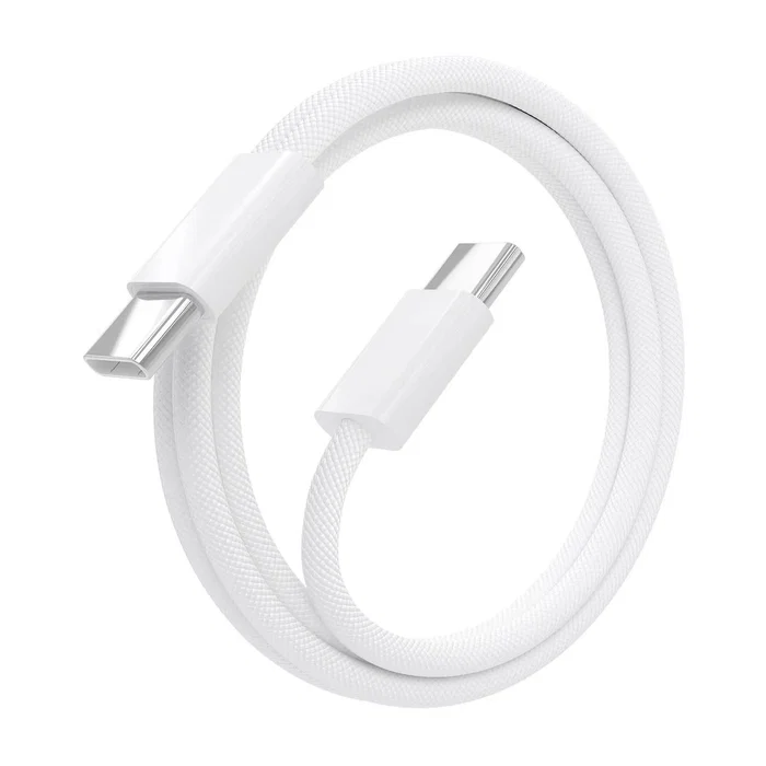 Aisens Cable USB-C a USB-C 2.0 60W 1m Blanco
