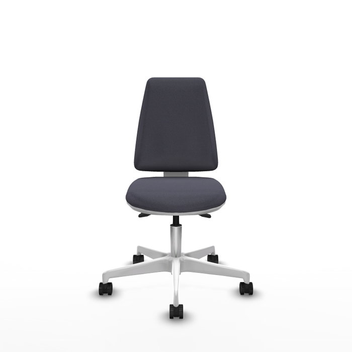 PIQUERAS Y CRESPO Silla de oficina Elche Gris oscuro sin brazos PIQUERAS Y CRESPO Silla de oficina Elche Gris oscuro sin brazos